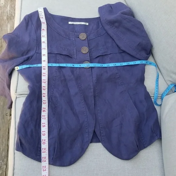 Part Two 100% Linen Jacket - Picture 12 of 15